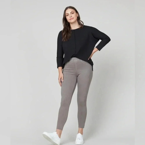 Spanx Jean-ish Ankle Leggings in Gray Size XS 0/2 - Picture 1 of 7